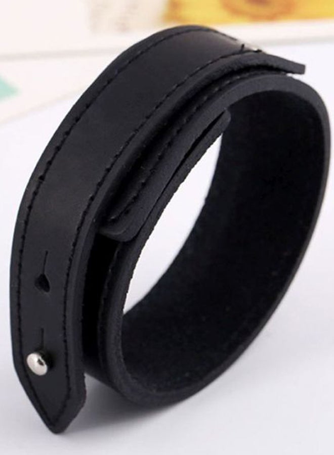 QiaoKai Retro Style Leather Bracelet  - Image 2