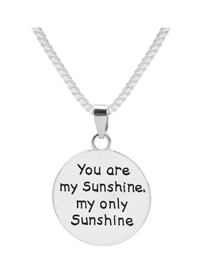 شاربدو قلادة بدلاية على شكل وجه مبتسم مصنوعة من خليط معدني - Image 2