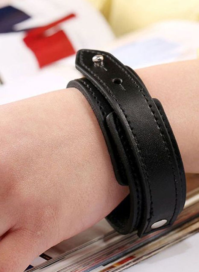 QiaoKai Retro Style Leather Bracelet  - Image 3