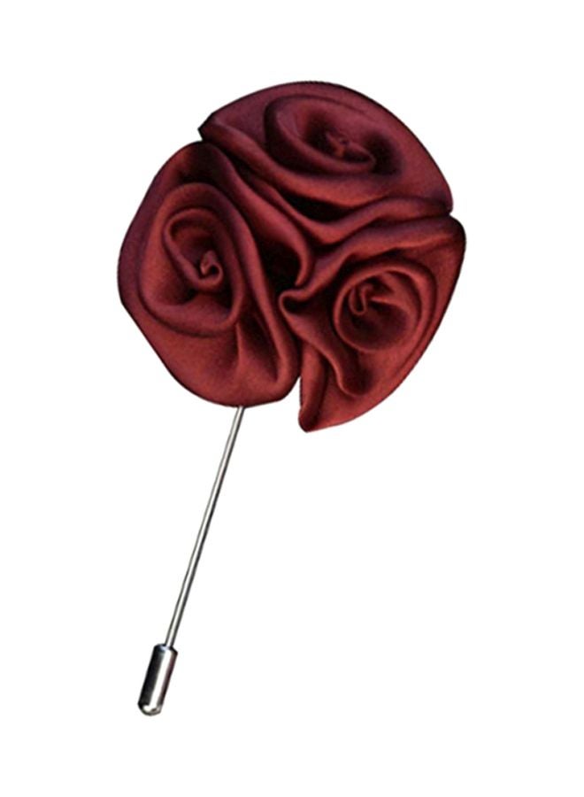 بلولانز دبوس للزينة يُوضع على طية صدر السترة عند العروة على شكل وردة