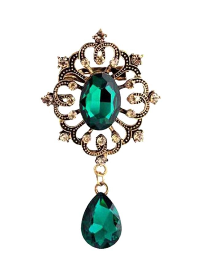 بروش مرصع بأحجار الراين