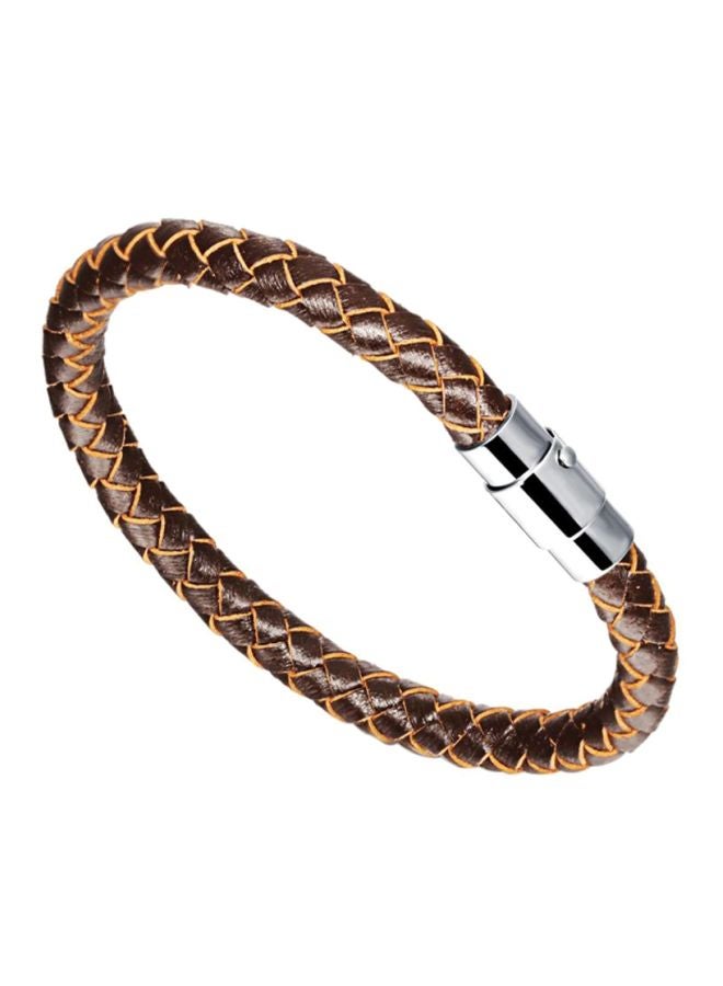 QiaoKai Simple Leather Bracelet  - Image 1