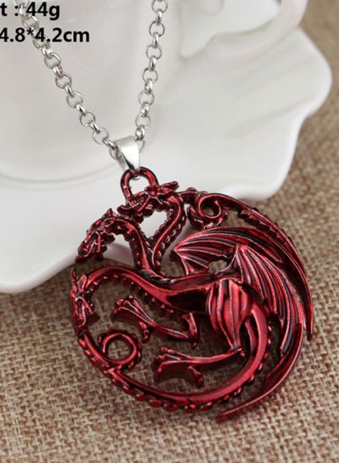 QiaoKai - Dragon Pendant Necklace - Image 1