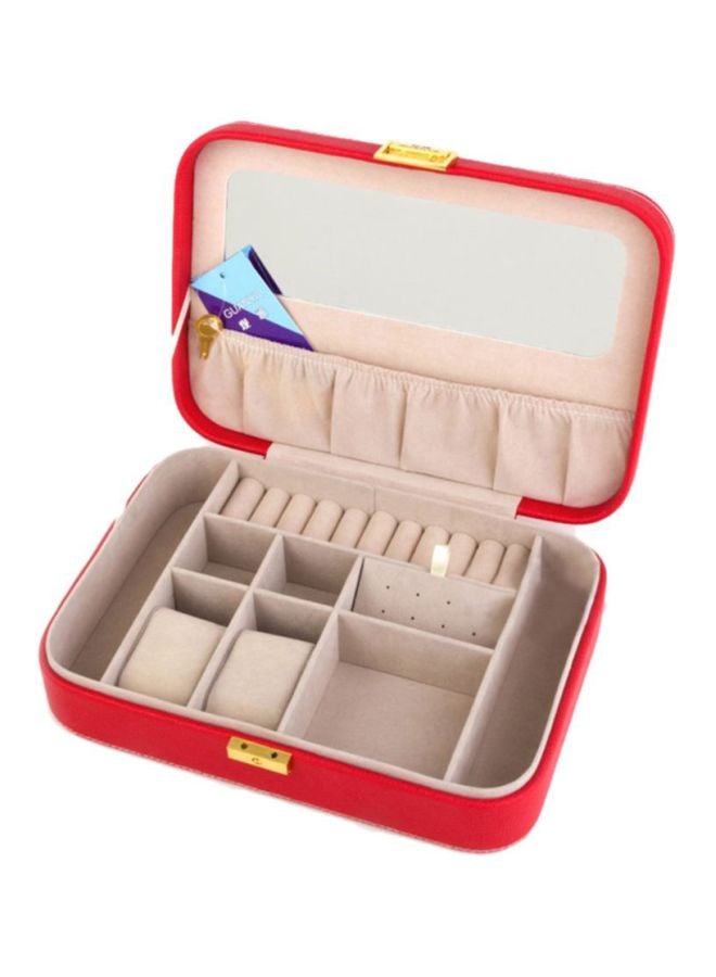 QiaoKai unisex Leather Jewellery And Watch Storage Case  - Image 2