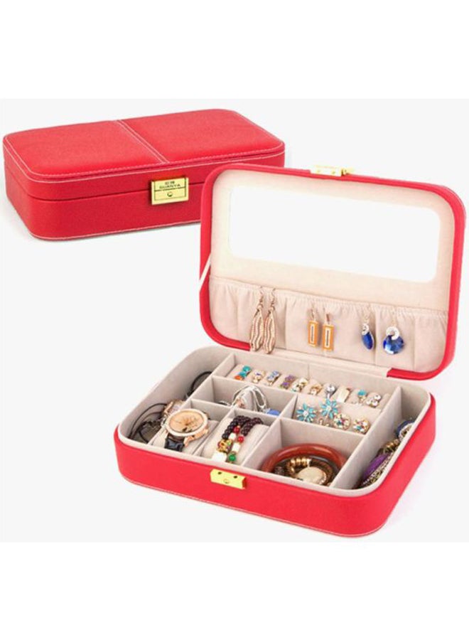 QiaoKai unisex Leather Jewellery And Watch Storage Case  - Image 3