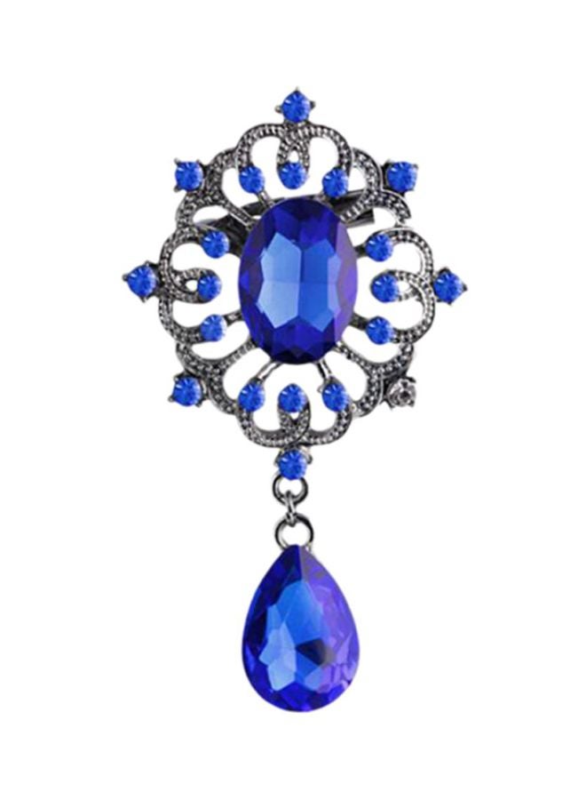 بلولانز بروش بحلية متدلية مرصع بأحجار الراين