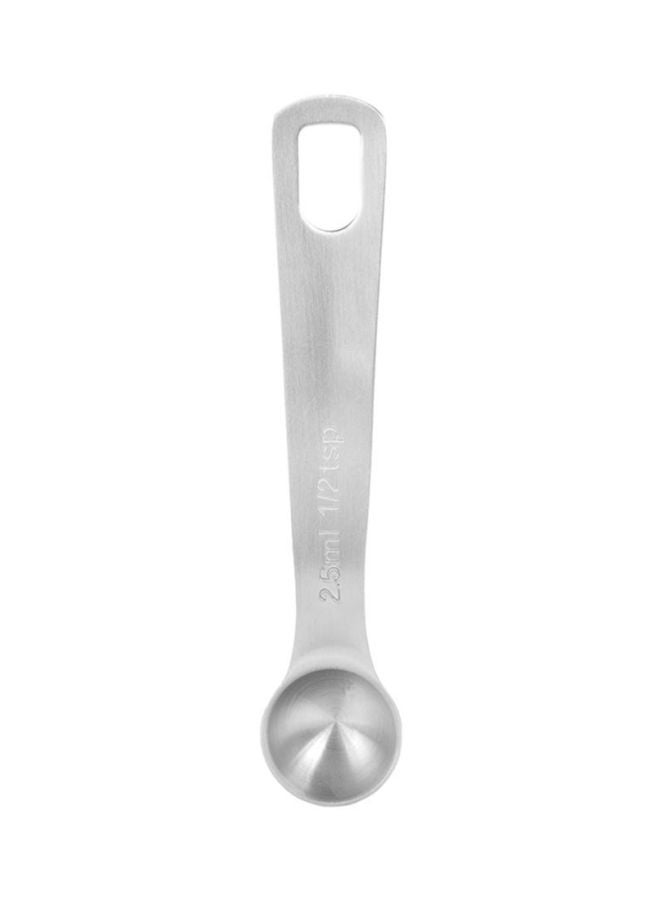 Royalford - 6-Piece Stainless Steel Measuring Spoons Set Silver - Image 1