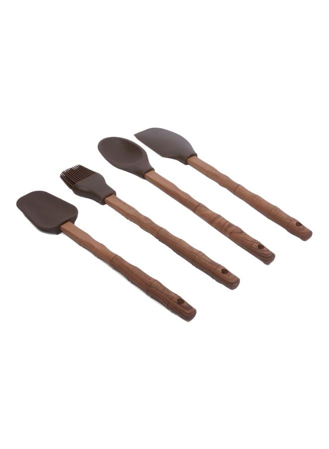 Penguen 4-Piece Terra Baking Gadget Set Coffee - Image 1