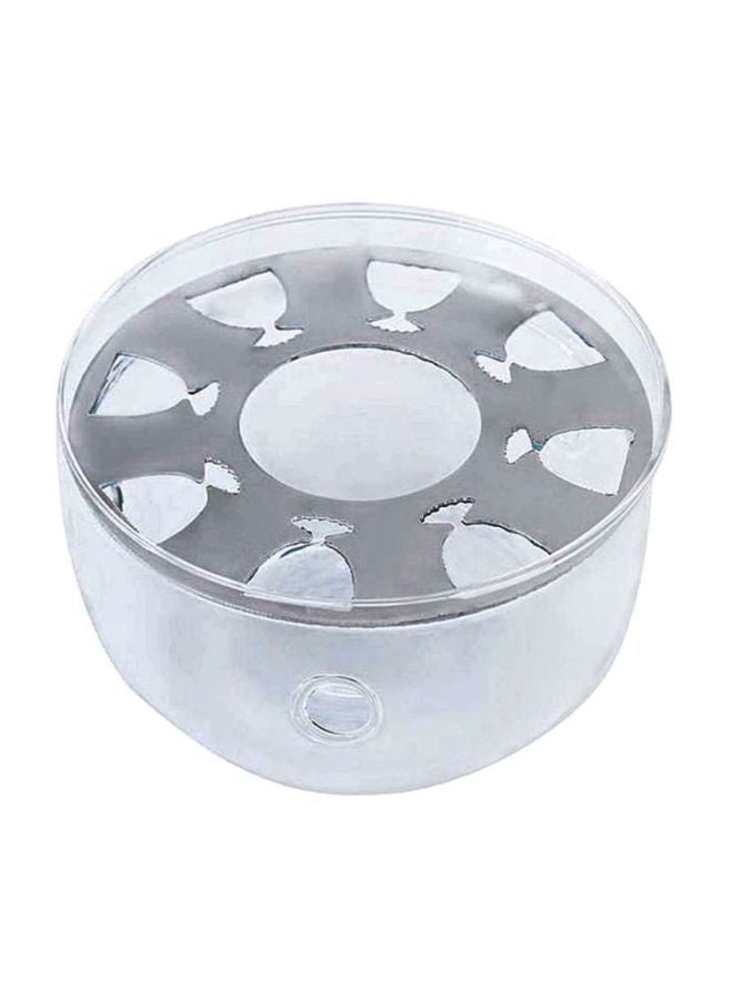 Liying 15-Piece Tea Set With Burner Clear 600ml - Image 4