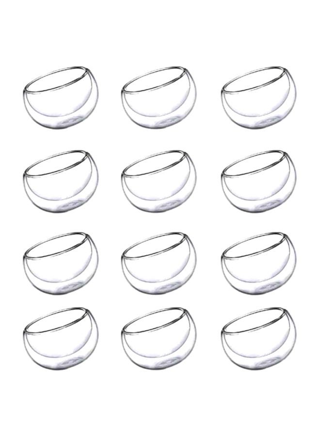 Liying 15-Piece Tea Set With Burner Clear 600ml - Image 3