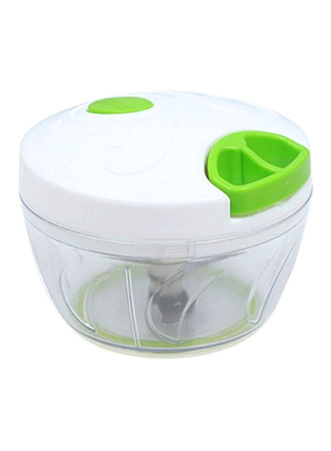 CYTHERIA Manual Vegetable And Fruit Chopper White/Green  - Image 1