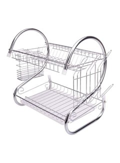 2-Layer Assembled Dish Rack Silver 50cm - v1601572818/N24202361A_3