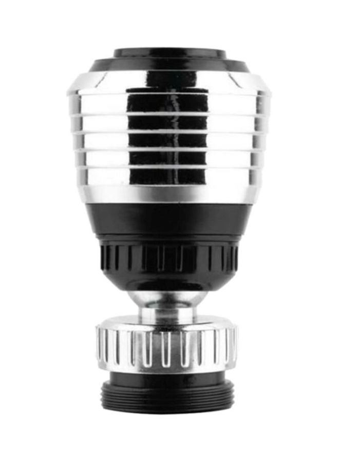 QiaoKai 360 Degree Water Bubbler Swivel Head Silver/Black  - Image 1