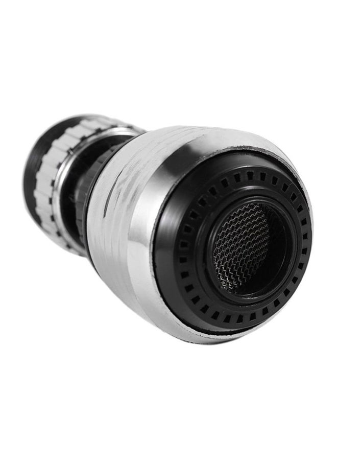 QiaoKai 360 Degree Water Bubbler Swivel Head Silver/Black  - Image 2