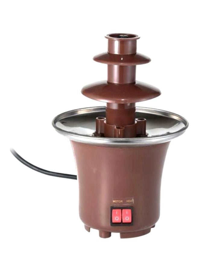 يوب فان نافورة شوكولاتة صغيرة بثلاثة مستويات بقدرة 250 وات 250.0 W 2724664429905 بني/فضي  - Image 1