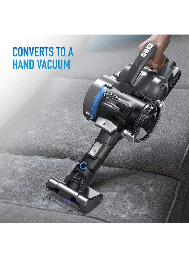 HOOVER Onepwr Blade Max Cordless Vacuum Cleaner Machine, Up To 40 min Runtime, 3 Stage Filtration, Helix Technology, Wall Mount, Upholstery & Motorized Pet Tool 0.6 L 1200 W CLSV-B4ME Black