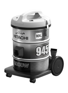 HITACHI Vacuum Cleaner With Unique Design 18 L 2000 W CV-945F SS220 Platinum Grey  - Image 2