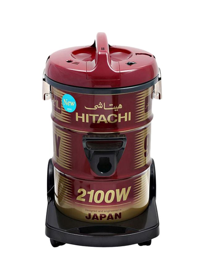 هيتاشي مكنسة كهربائية كانستر 21 L 2100 W CV-950F خمري/أحمر - Image 4