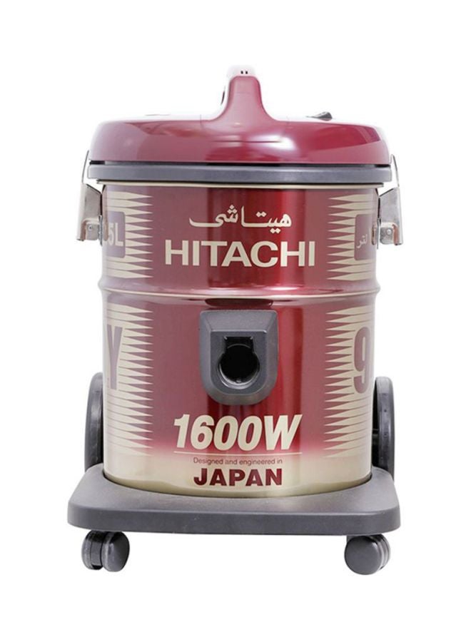 هيتاشي مكنسة كهربائية بقدرة 1600 وات 18 L 1600 W CV950Y24CBSWR/SBK/SPG أحمر/ذهبي - Image 2