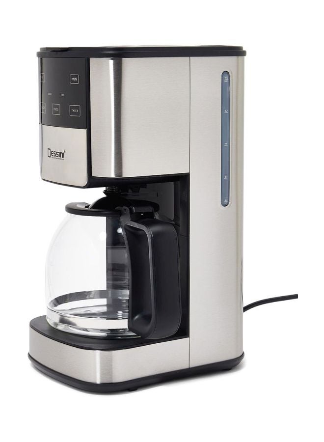DESSINI Electric Coffee Maker 1.8 L 1000.0 W 666 Silver/Black - Image 2