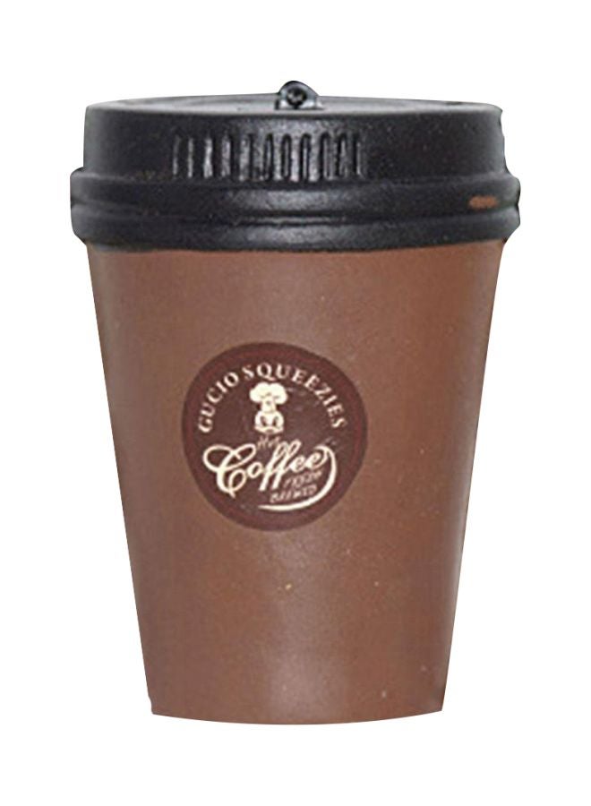 أو إي إم لعبة إسفنجية بتصميم كوب قهوة 24x20x4سم - Image 1