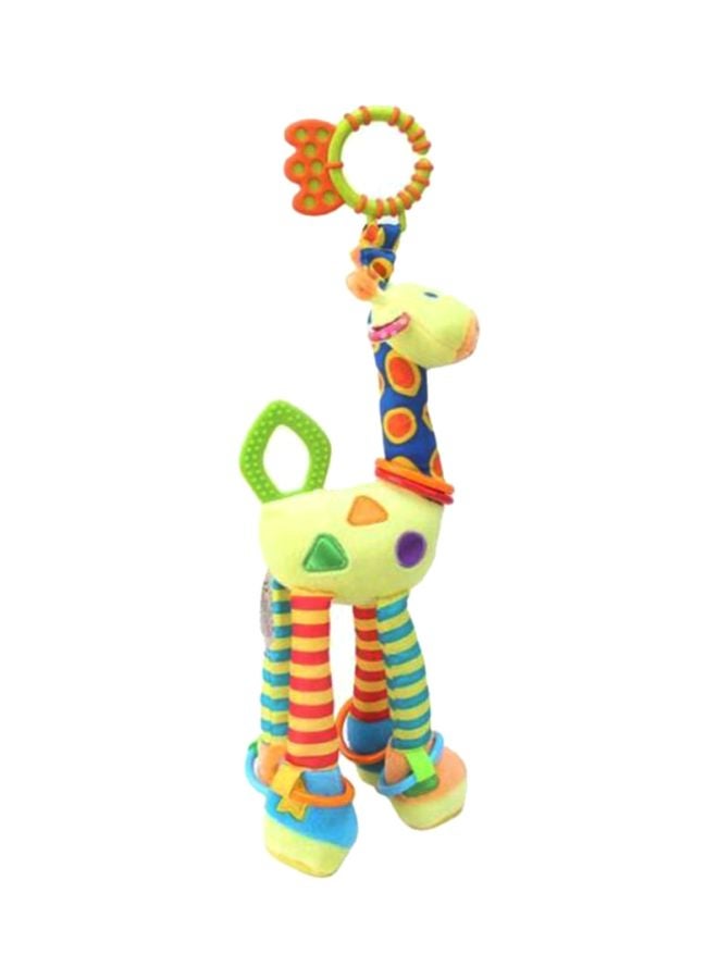Beauenty Soft Giraffe Animal Toy With Teether 3.94x1.97x1.18inch - Image 1