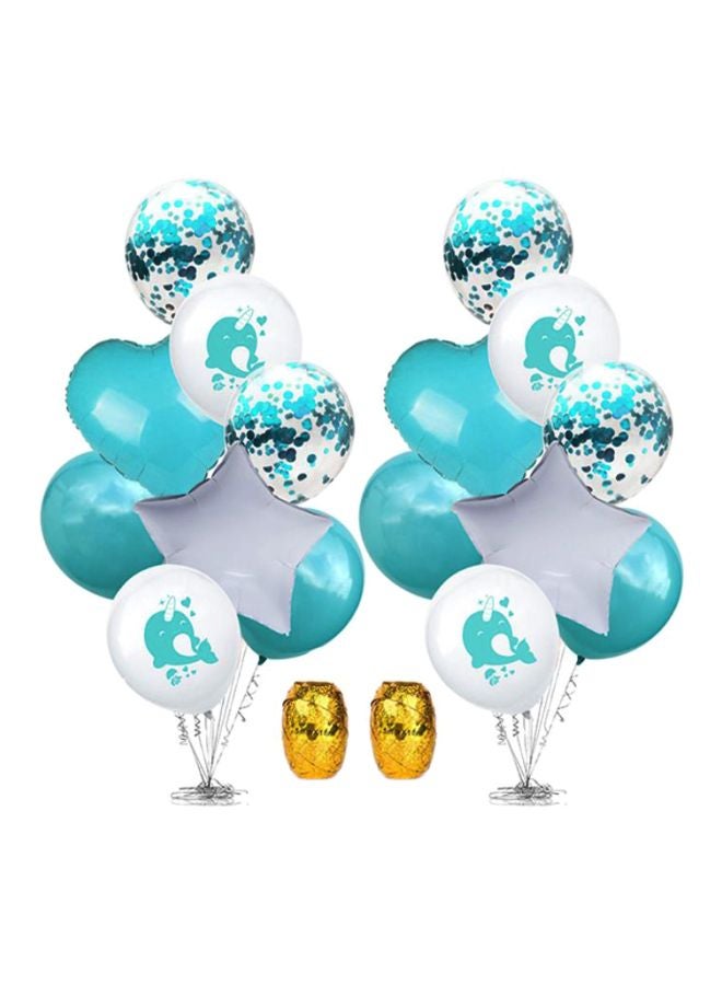 Sharpdo 18-Piece Birthday Party Decoration Foil Balloon Set 588735083039-1 - Image 1