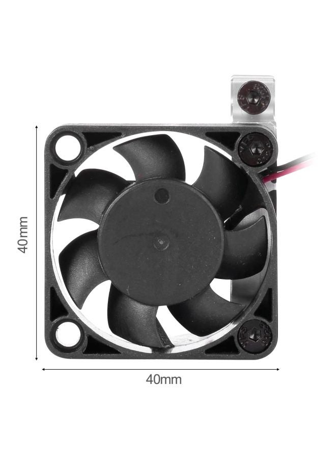 كيه كيه مون مروحة تبريد بمبدد حراري ذو مشبك مع جهاز استشعار حراري - Image 3