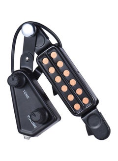 ANSELF Acoustic Guitar Pickup With 12-hole Magnetic Transducer 14 x 4 x 10cm  - Image 4