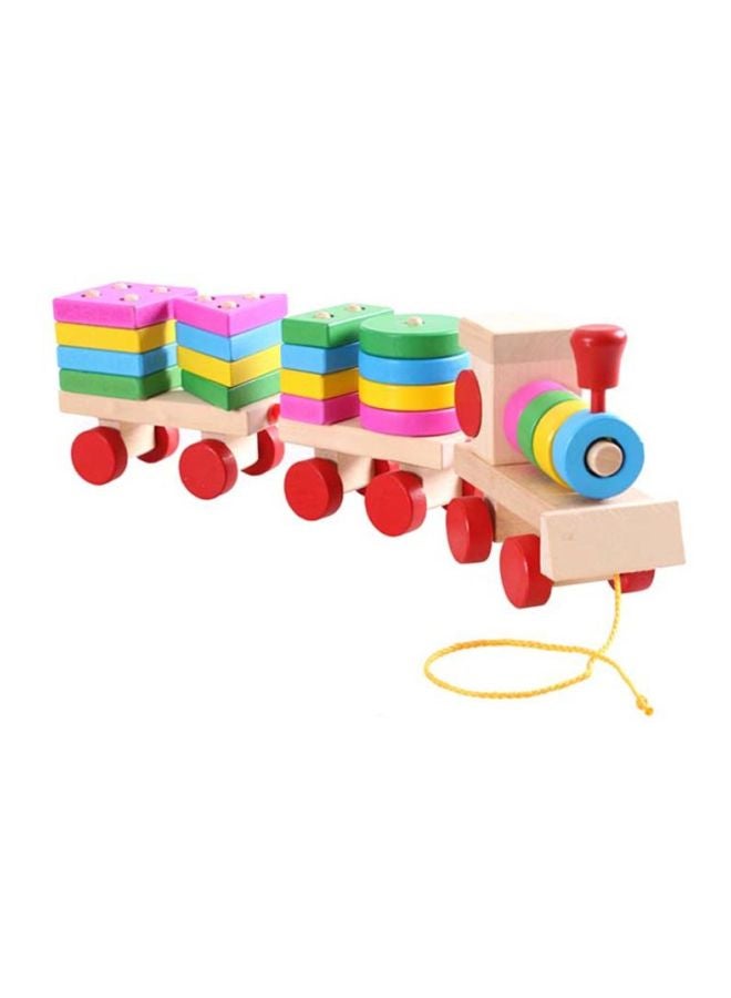 Sharpdo 3D Wooden Diy Train Puzzle 10 Centimeter - Image 2