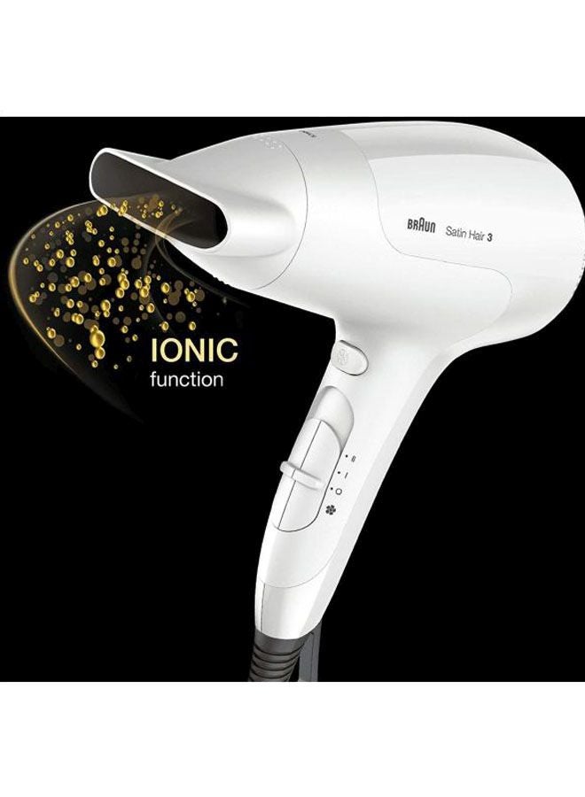 BRAUN Power Perfection Hair Dryer White - Image 4