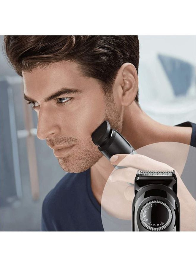 BRAUN - Beard Trimmer With Precision Dial And Comb Black - Image 1