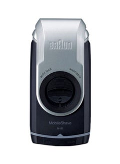 BRAUN M-90 Mobile Shaver Silver/Blue  - Image 1