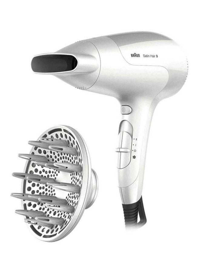 BRAUN Power Perfection Hair Dryer White - Image 1