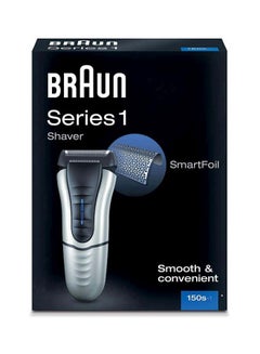 BRAUN Series 1 150s Shaver Grey/Blue  - Image 4