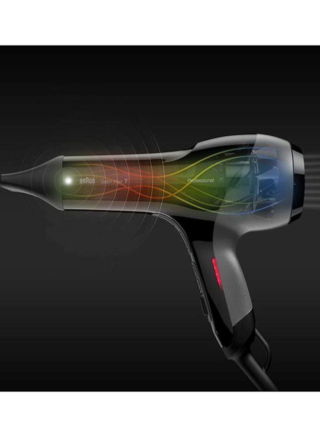BRAUN Satin Hair 7 Professional SensoDryer Black 10 x 25.1 x 28.6cm  - Image 2