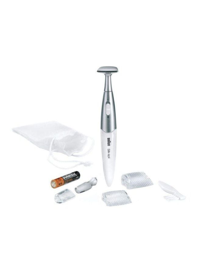 براون ماكينة إزالة الشعر سلك-إبيل 3 مع ماكينة حلاقة لمنطقة البيكيني أبيض/ وردي - Image 3