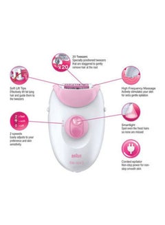 Silk-epil 3 3370 epilator White/Pink - v1601575445/N13138575A_4