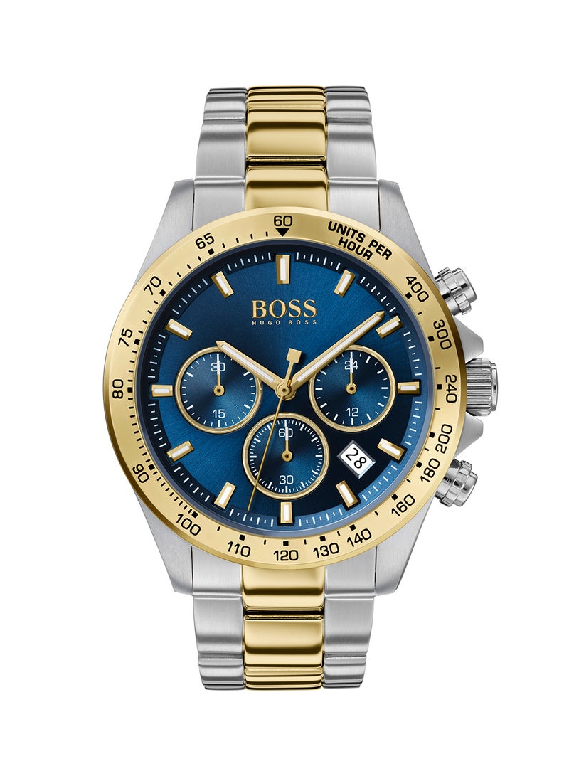 HUGO BOSS Men's Hero Stainless Steel Chronograph Watch 1513767  - Image 1