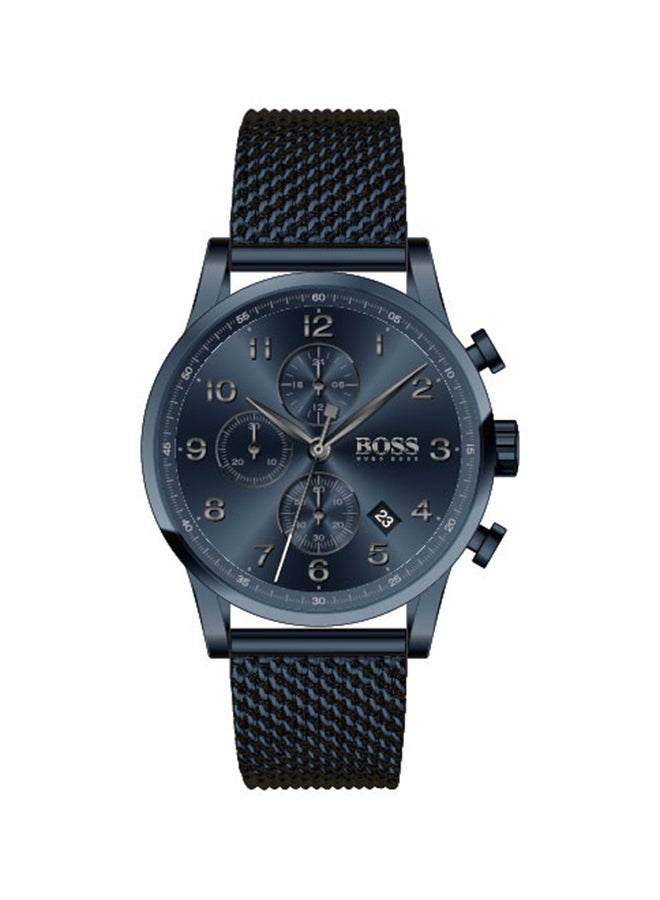 HUGO BOSS Men's Navigator Chronograph Wrist Watch 1513538  - Image 1