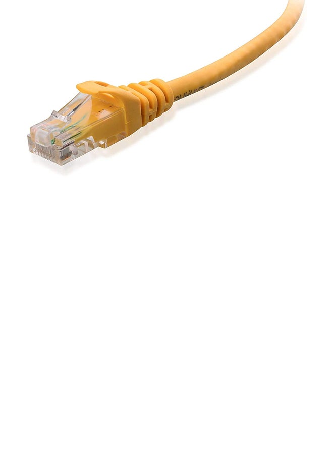 JE Pack Of 5 Cat6 Ethernet Cable Yellow  - Image 2
