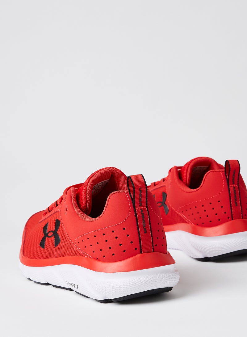 UA Charged Assert 8 Running Shoes Versa Red/White/Mod Gray
