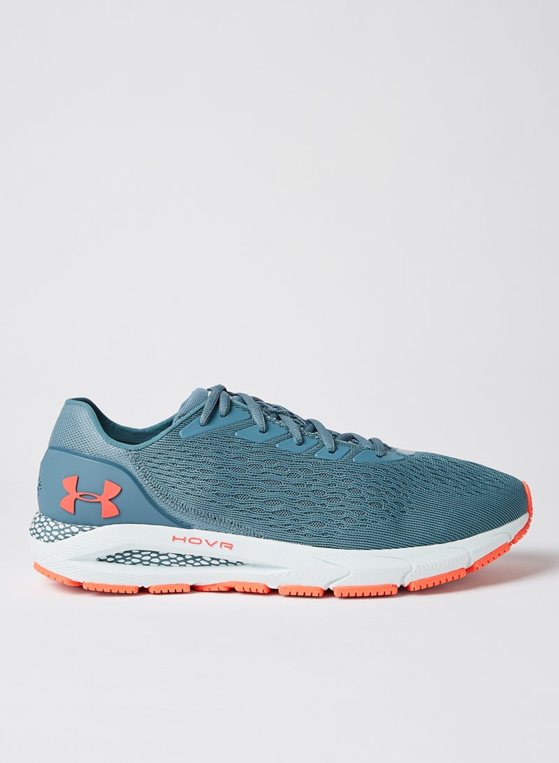 UA HOVR Sonic 3 Running Shoes Lichen Blue/Seaglass Blue/Orange