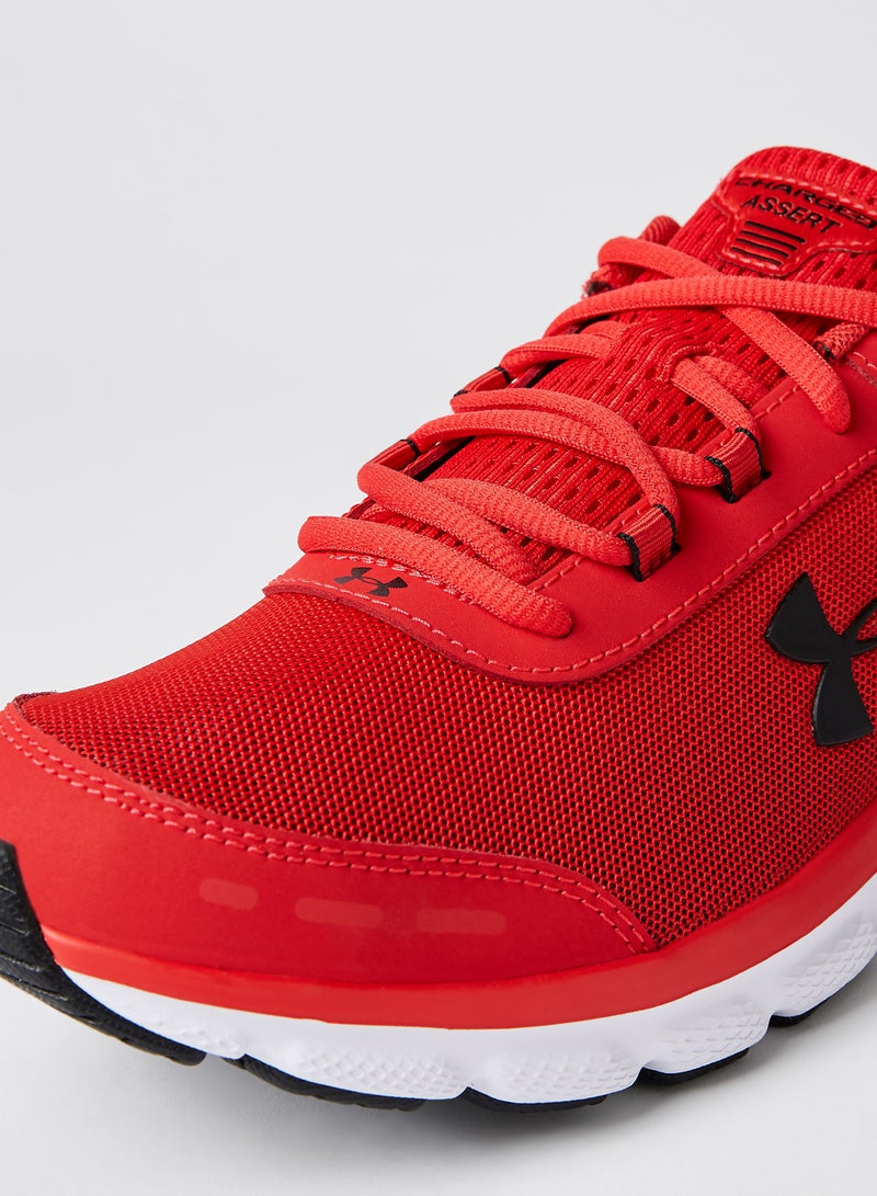 UA Charged Assert 8 Running Shoes Versa Red/White/Mod Gray