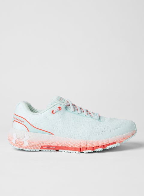 UA HOVR Machina Running Shoes Green/Red