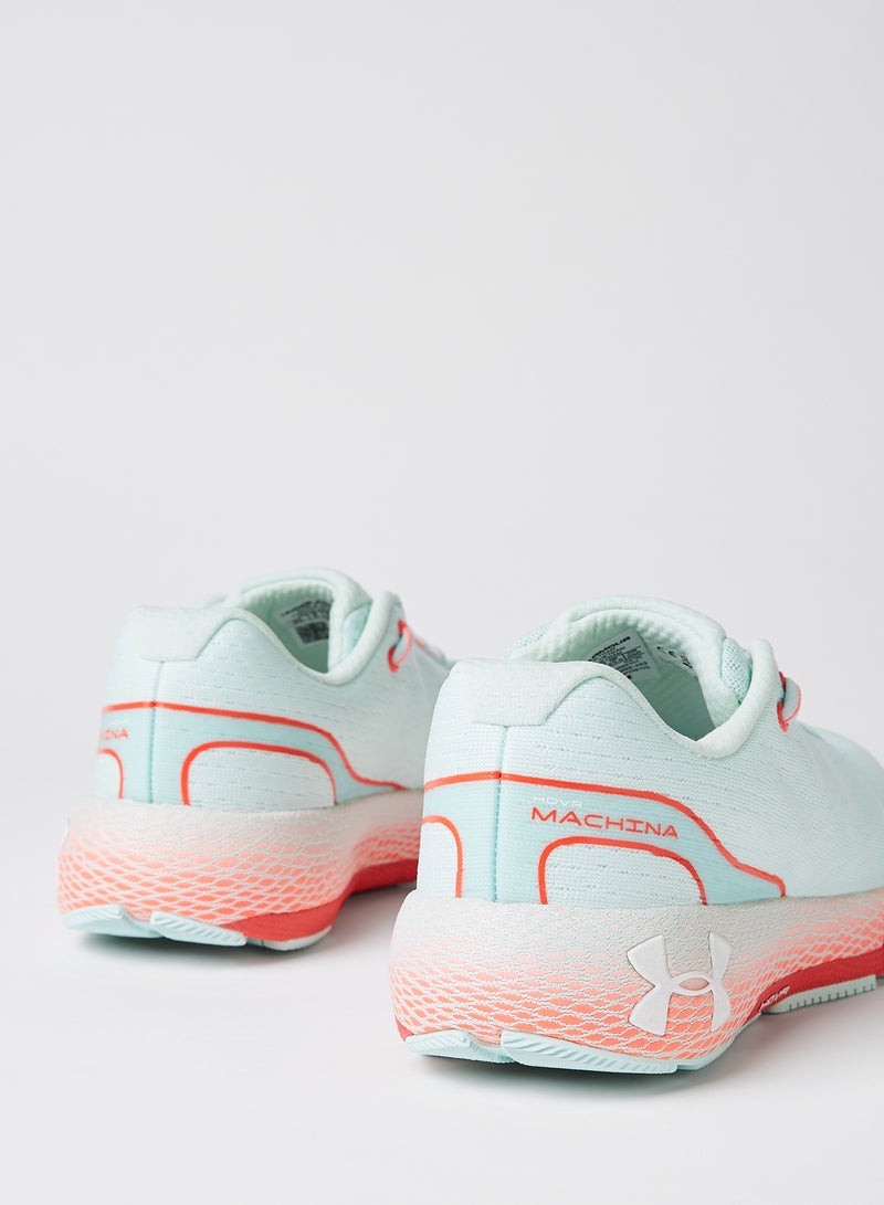 UA HOVR Machina Running Shoes Green/Red