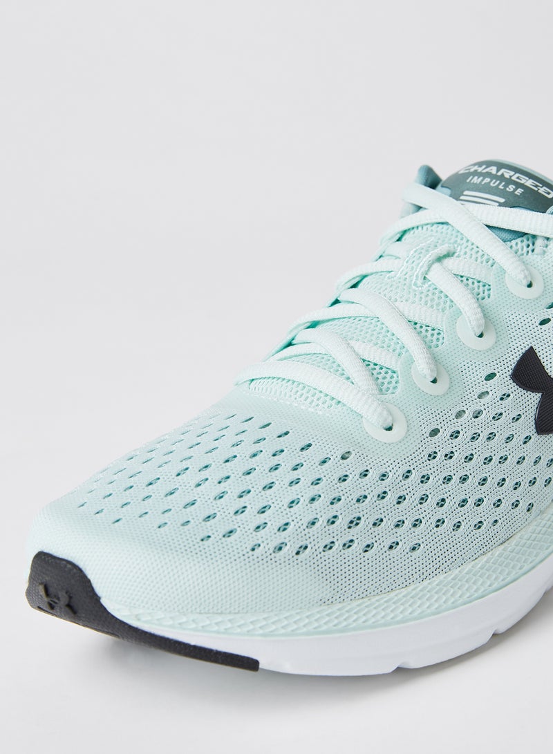 UA Charged Impulse Running Shoes Sea glass Blue/White/Jet Gray