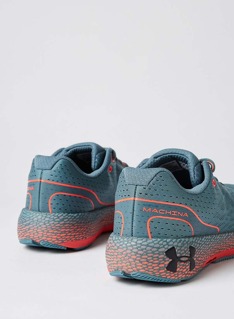 UA HOVR Machina Running Shoes Blue/Black/Orange