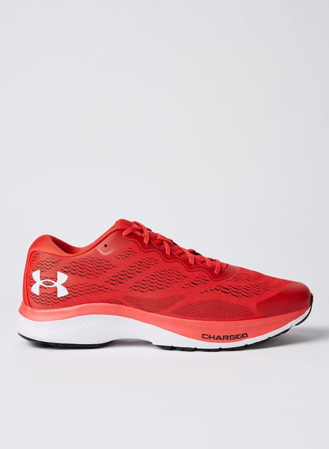 UA Charged Bandit 6 Running Shoes Versa Red/White