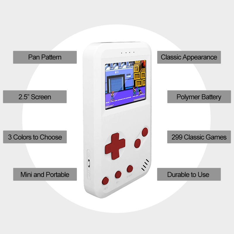 Built-in 299 Classic Handheld Game Console - Image 3